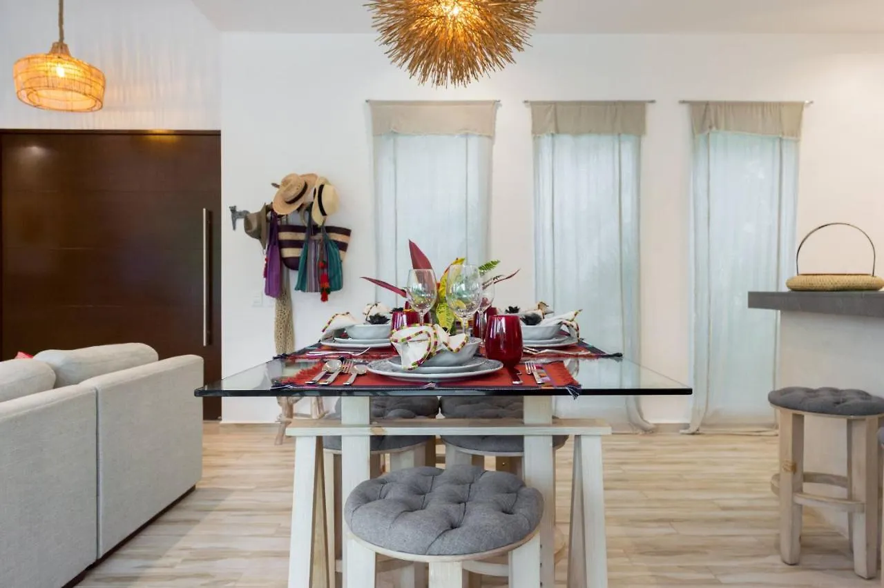 Chic & Mexican Villa, A True Oasis Pool, Security Tulum Holiday home