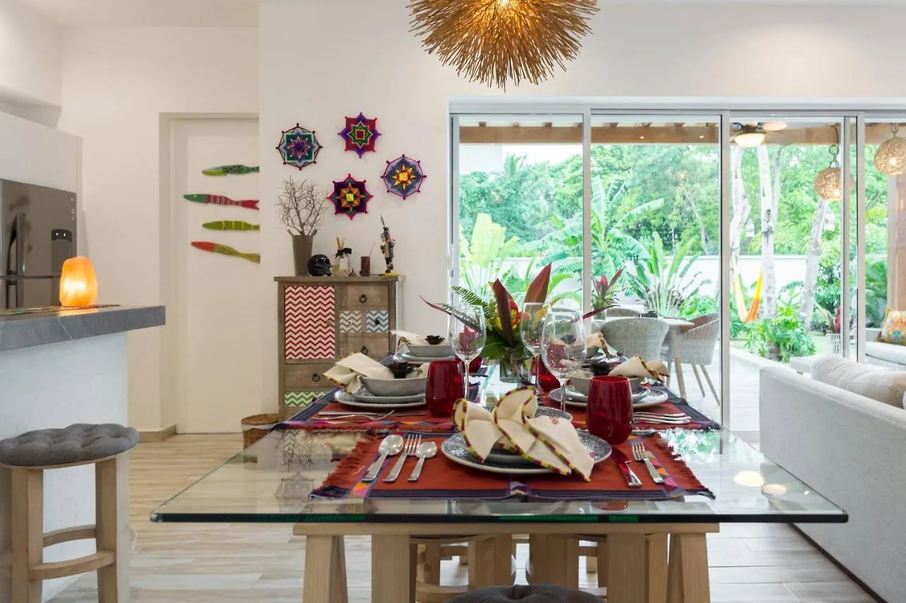 Chic & Mexican Villa, A True Oasis Pool, Security Tulum